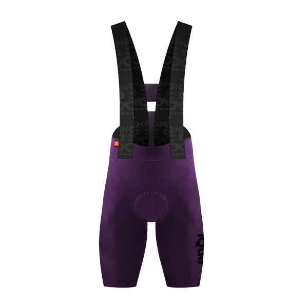 Bretele Masculino Pro II Beringela Costas Kit