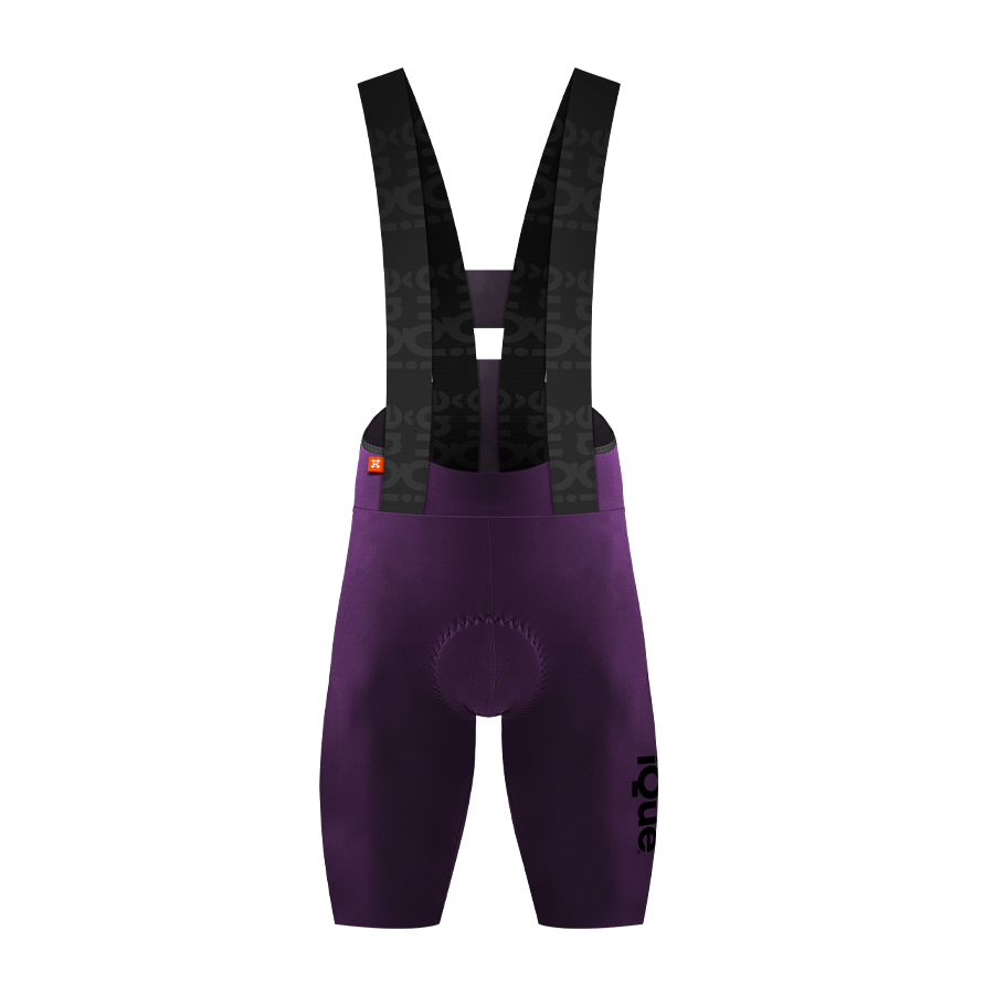 Bretele Masculino Pro II Beringela Costas Kit