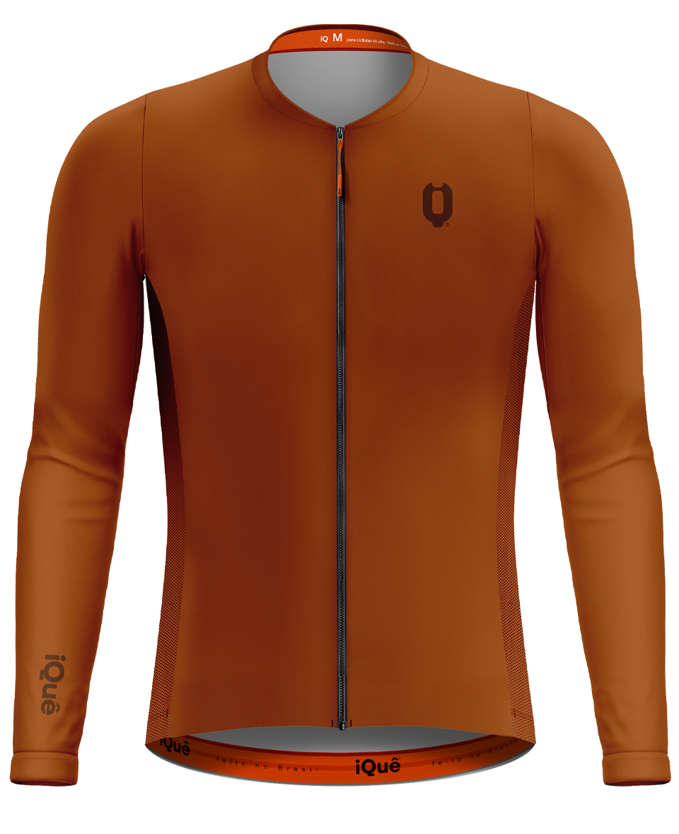 JERSEY MASCULINA MANGA LONGA FERRUGEM