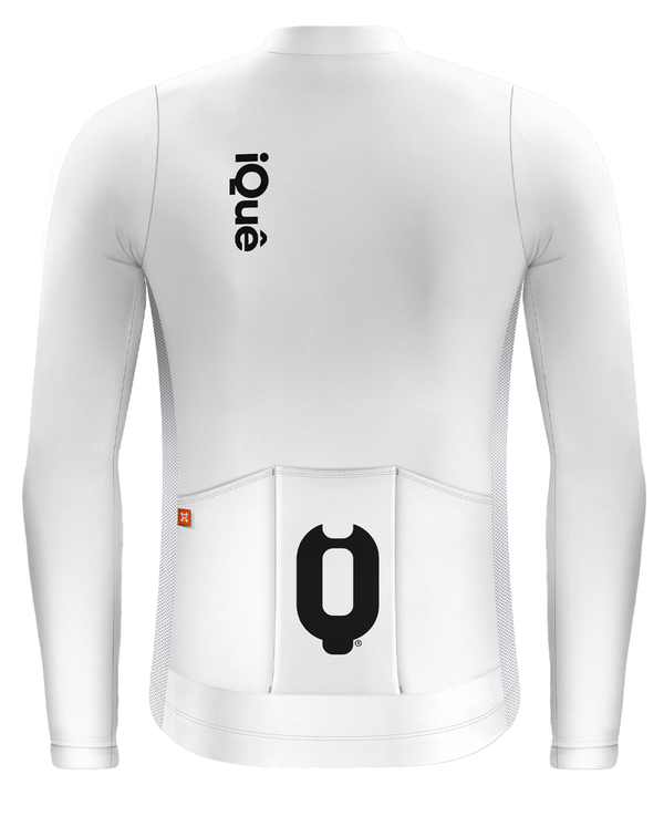 JERSEY MASCULINA MANGA LONGA BRANCA