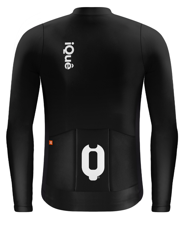 JERSEY MASCULINA MANGA LONGA PRETA