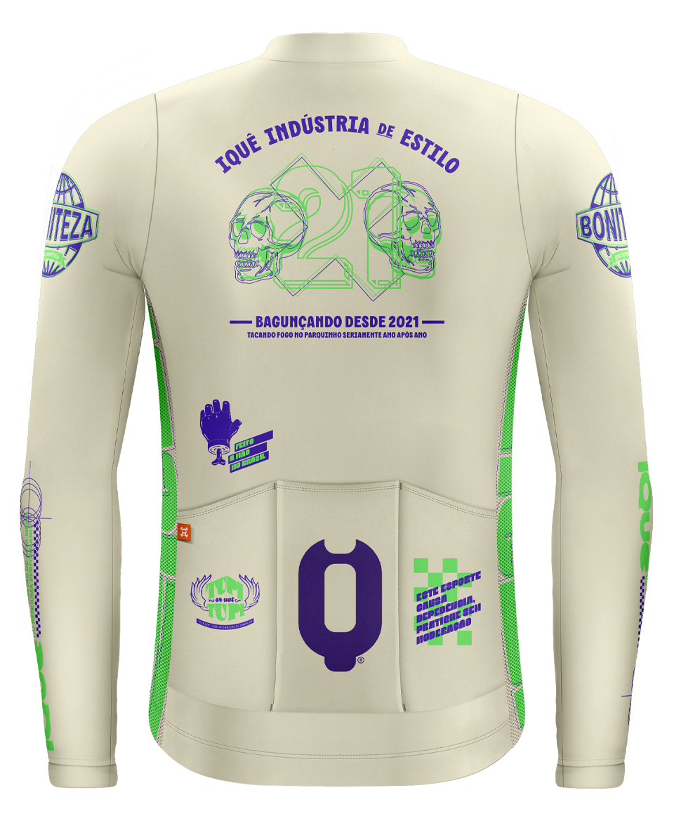 JERSEY RAIZ MANGA LONGA COR DE BURRO QUANDO FOGE