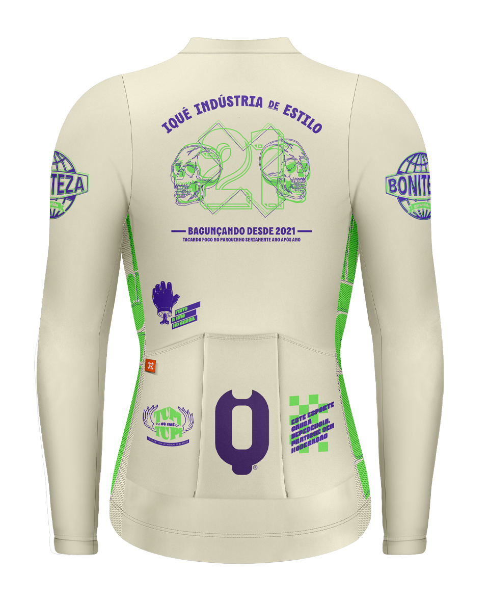 JERSEY RAIZ MANGA LONGA COR DE BURRO QUANDO FOGE