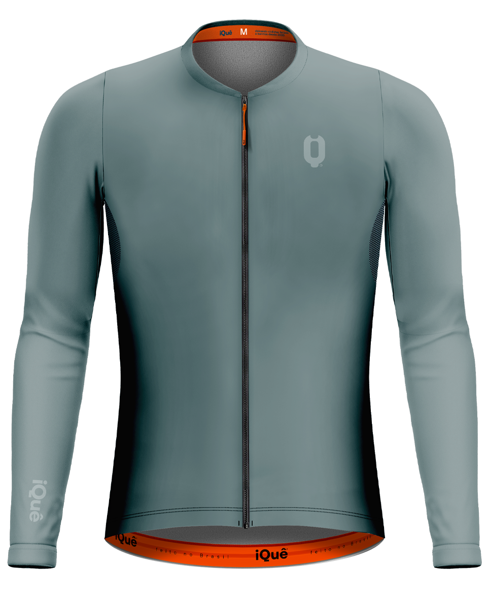 JERSEY MASCULINA PELUDINHO MEIO CINZA