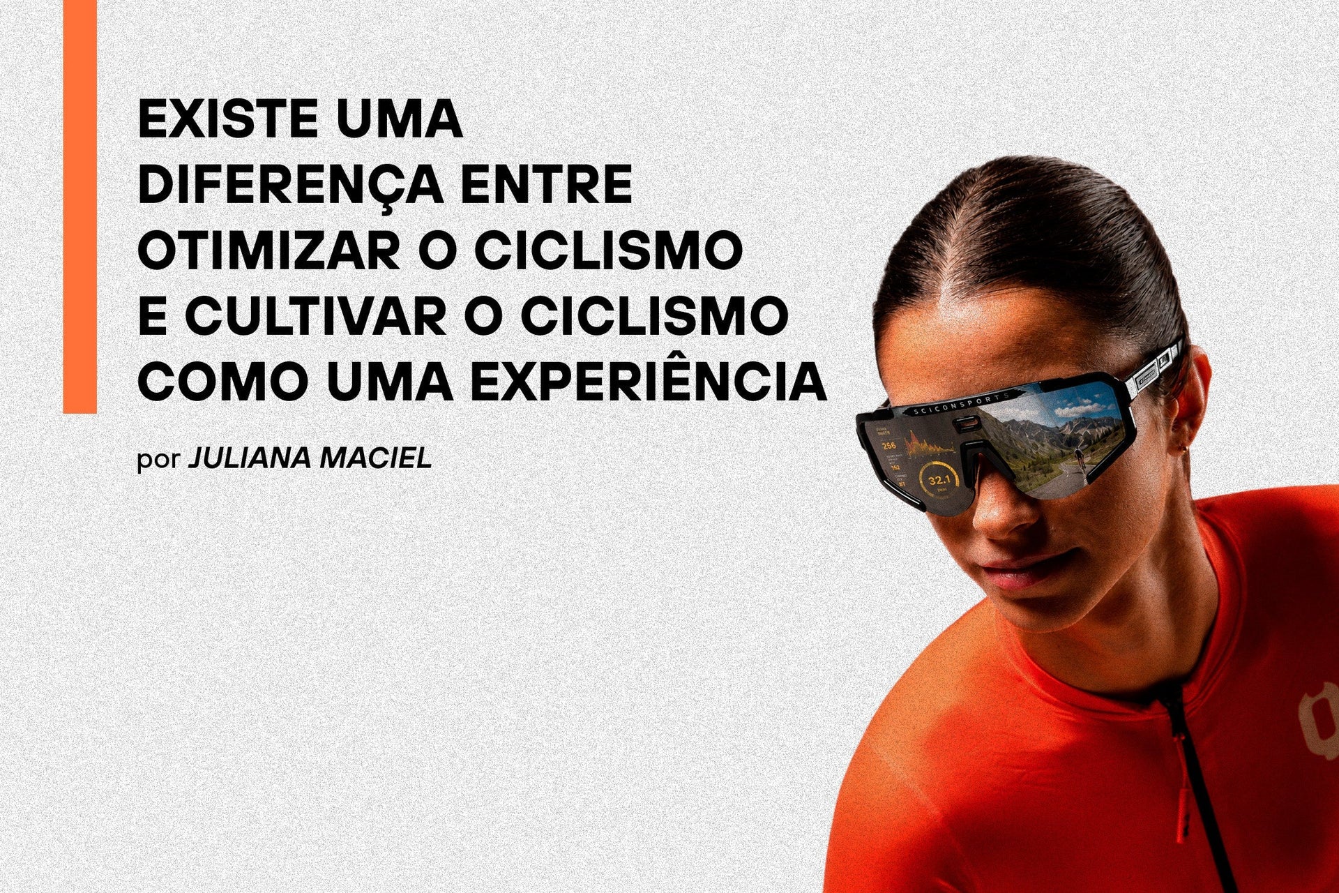 Existe uma diferença entre otimizar o ciclismo e cultivar o ciclismo como uma experiência