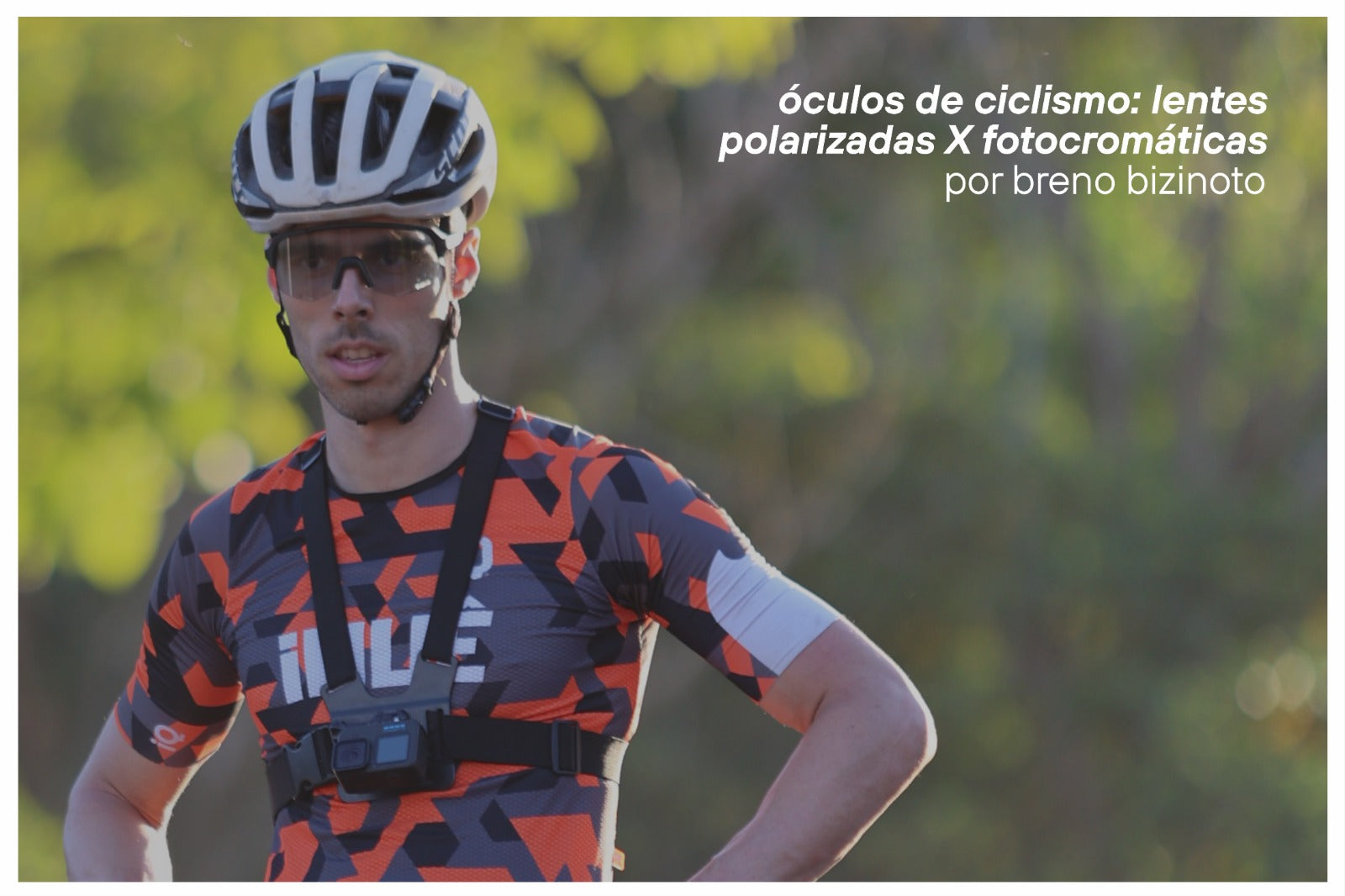 Óculos de ciclismo: lentes polarizadas X fotocromáticas