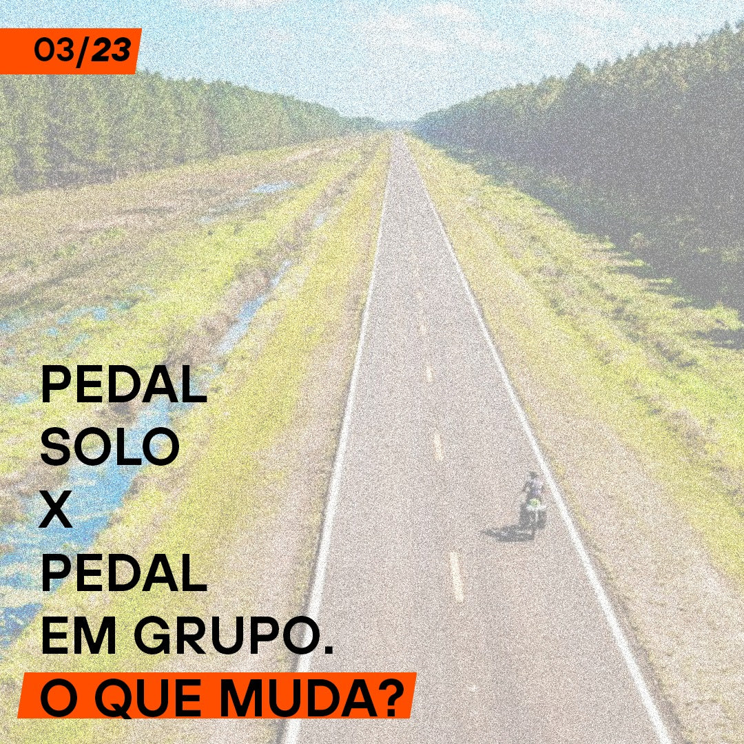 Pedal solo X Pedal em grupo – o que muda?