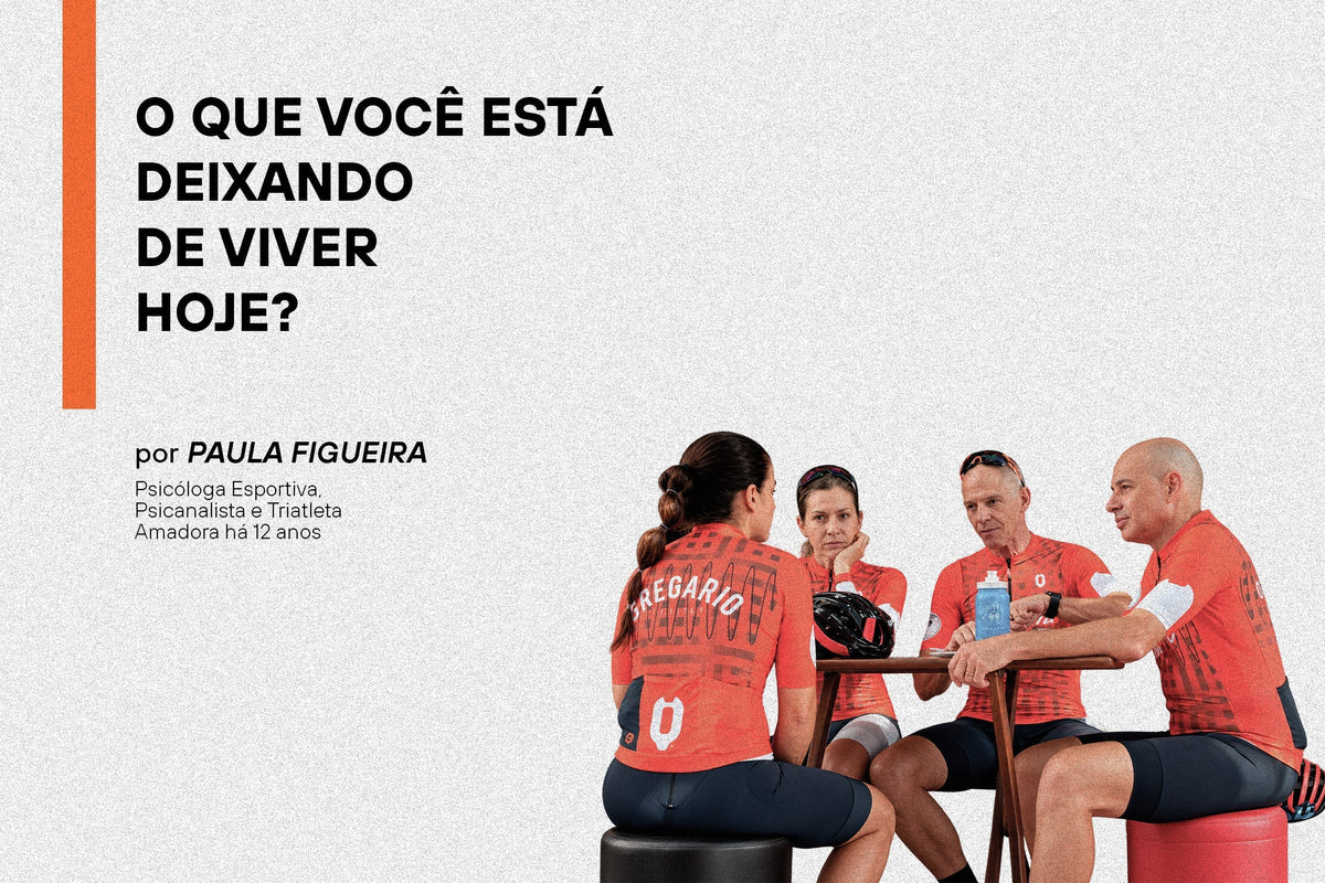 O que você está deixando de viver hoje?