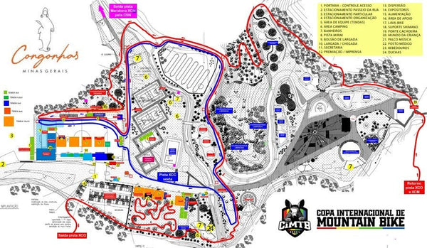 Parque Ecológico da Cachoeira se adapta para receber a CiMTB pela sexta vez em Congonhas