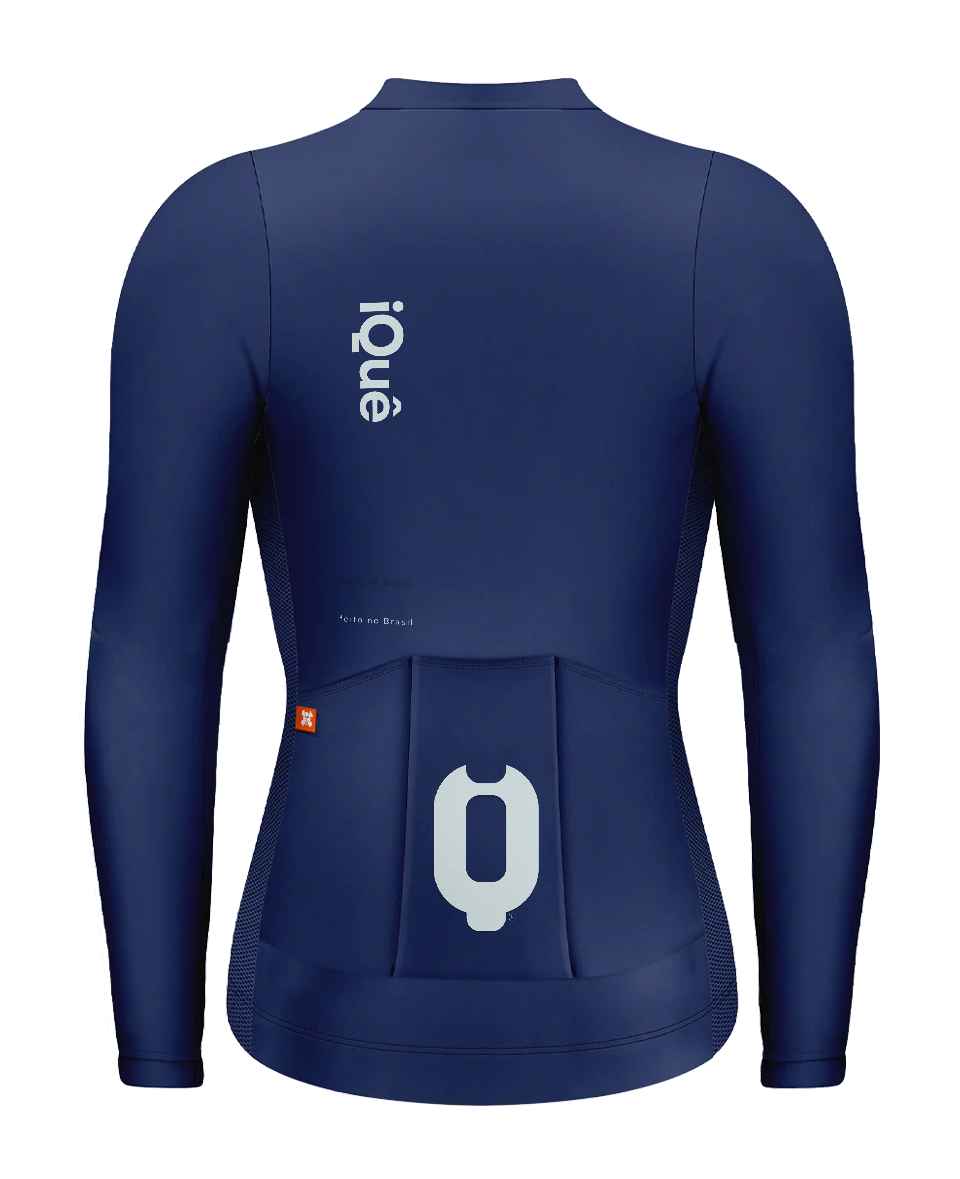 JERSEY FEMININA MANGA LONGA NAVY II