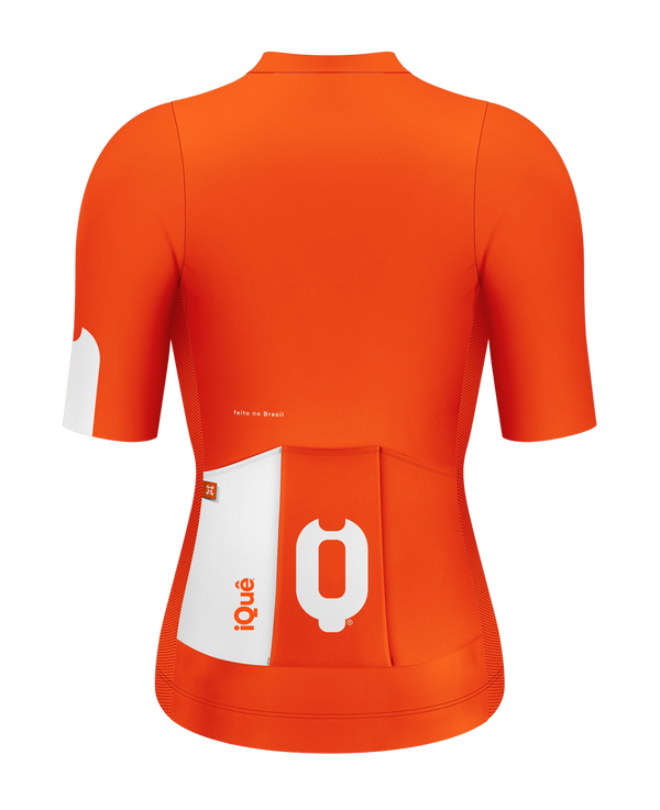 Jersey Feminina Classiq Laranja Costas