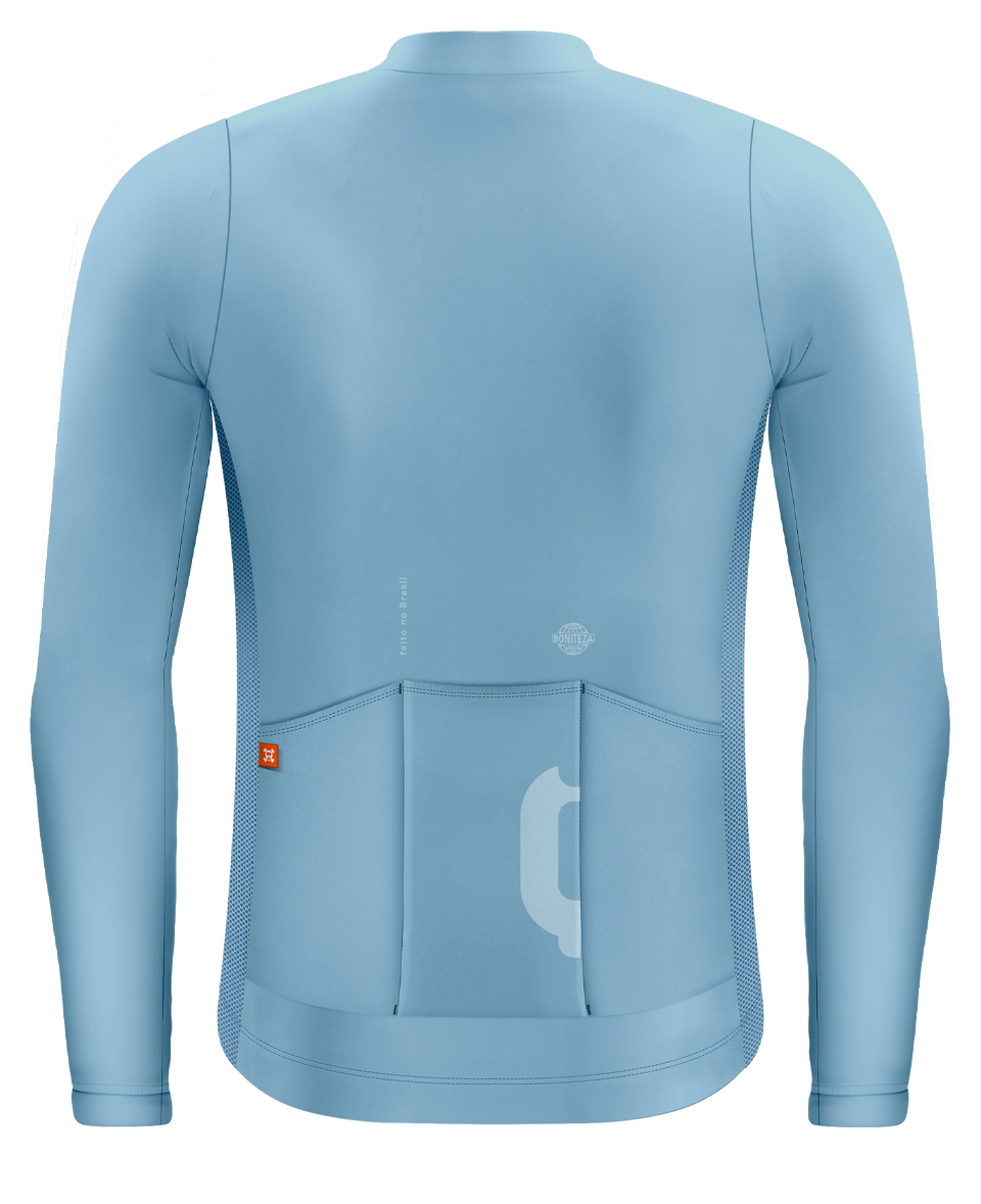 JERSEY MASCULINA MANGA LONGA AZUL LEVINHO
