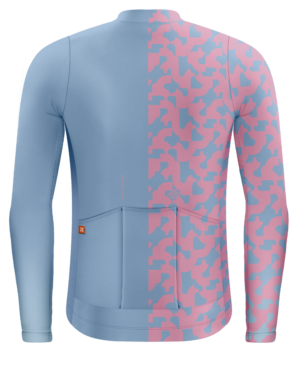 JERSEY MASCULINA MANGA LONGA MEIO INVISIVEL