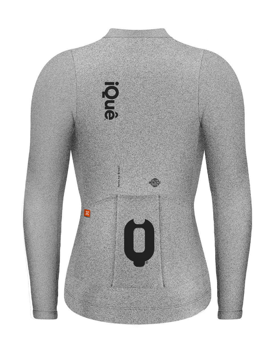 JERSEY FEMININA MANGA LONGA MESCLA