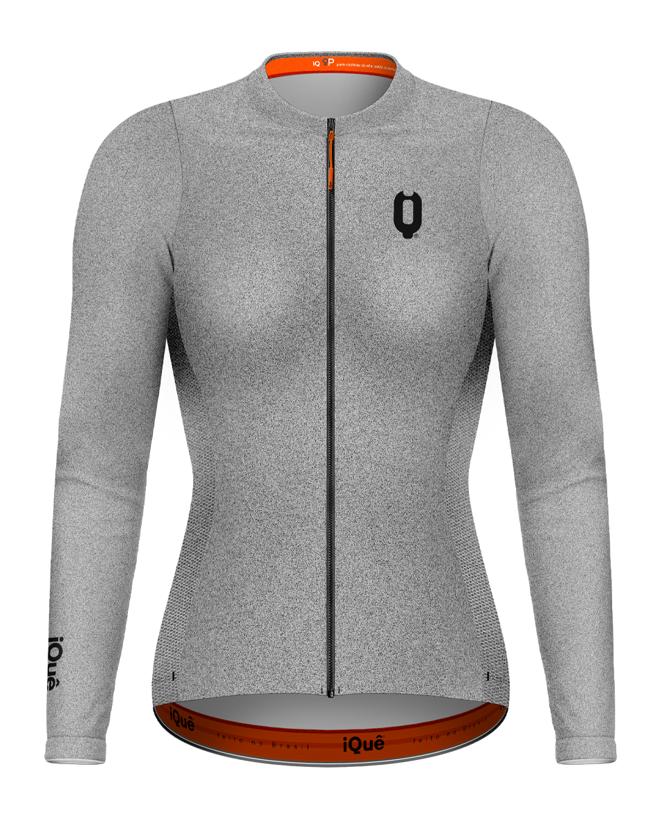 JERSEY FEMININA MANGA LONGA MESCLA
