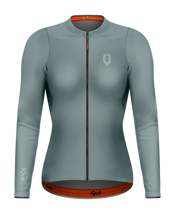 JERSEY FEMININA PELUDINHO MEIO CINZA