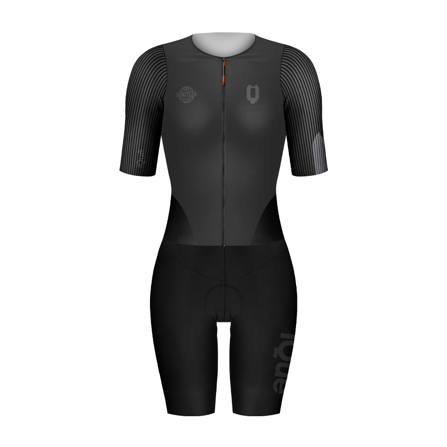 Little Monkey macaquinho de ciclismo feminino preto