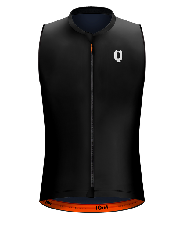 COLETE NEOPRENE FEMININO PRETO I - ZÍPER DUPLO