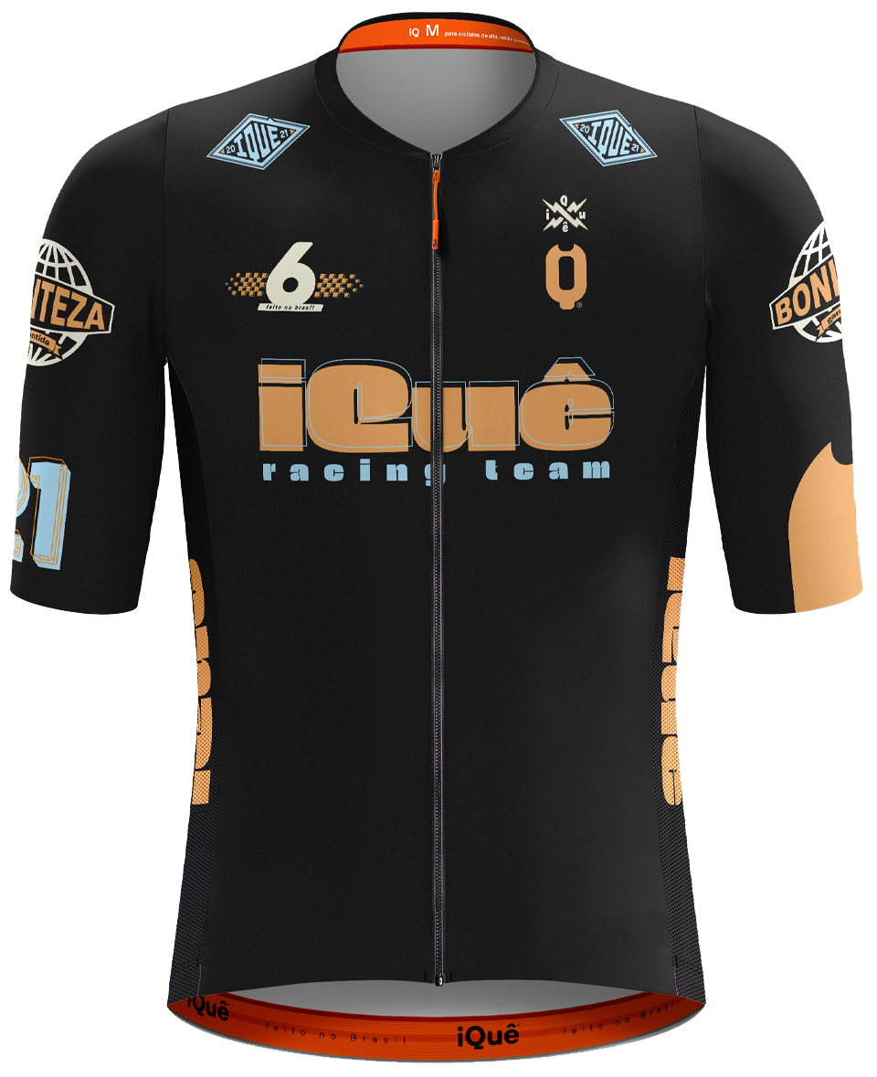 JERSEY MASCULINA RACING PRETA