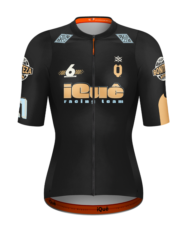 JERSEY FEMININA RACING PRETA