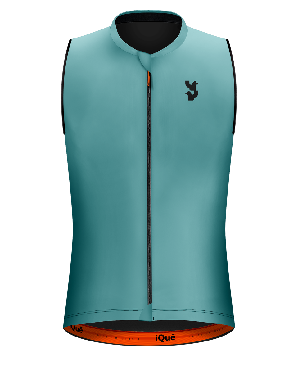 COLETE NEOPRENE FEMININO AZUL TOPÁZIO