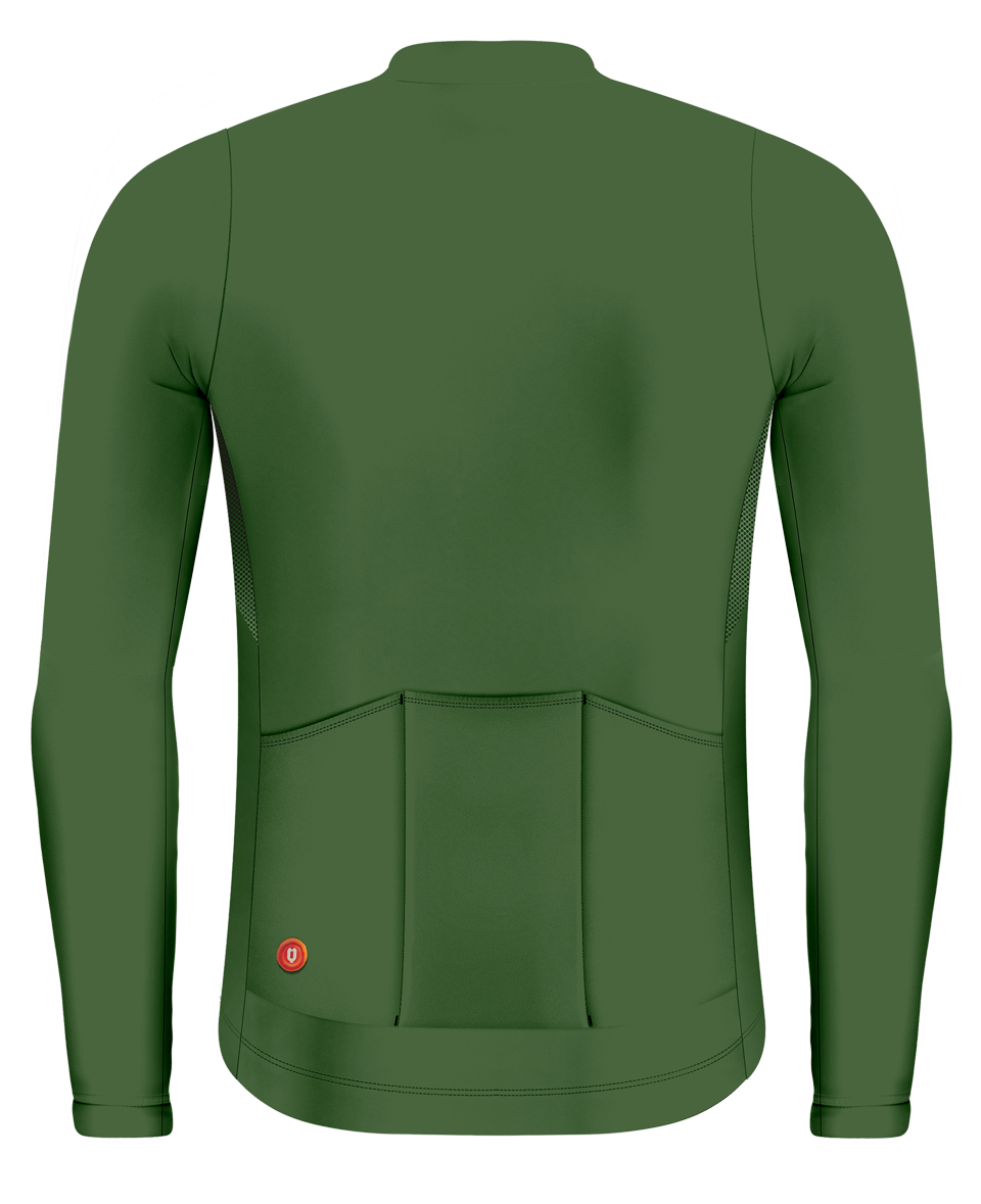 JERSEY MASCULINA PELUDINHO VERDE MATO