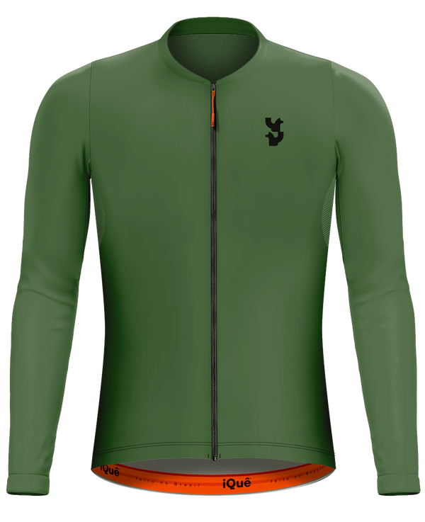 JERSEY MASCULINA PELUDINHO VERDE MATO