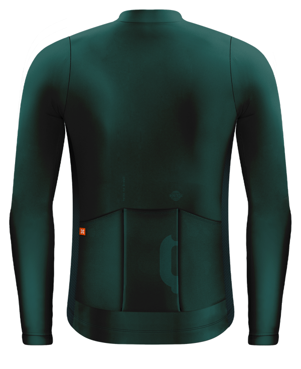 JERSEY MASCULINA MANGA LONGA VERDE MERMO